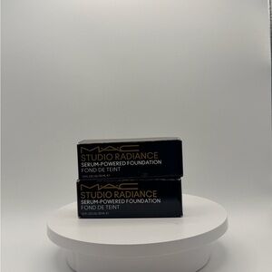 MAC Cosmetics Studio Radiance Serum-Powered Foundation NW35 NEW Authentic 2 pack